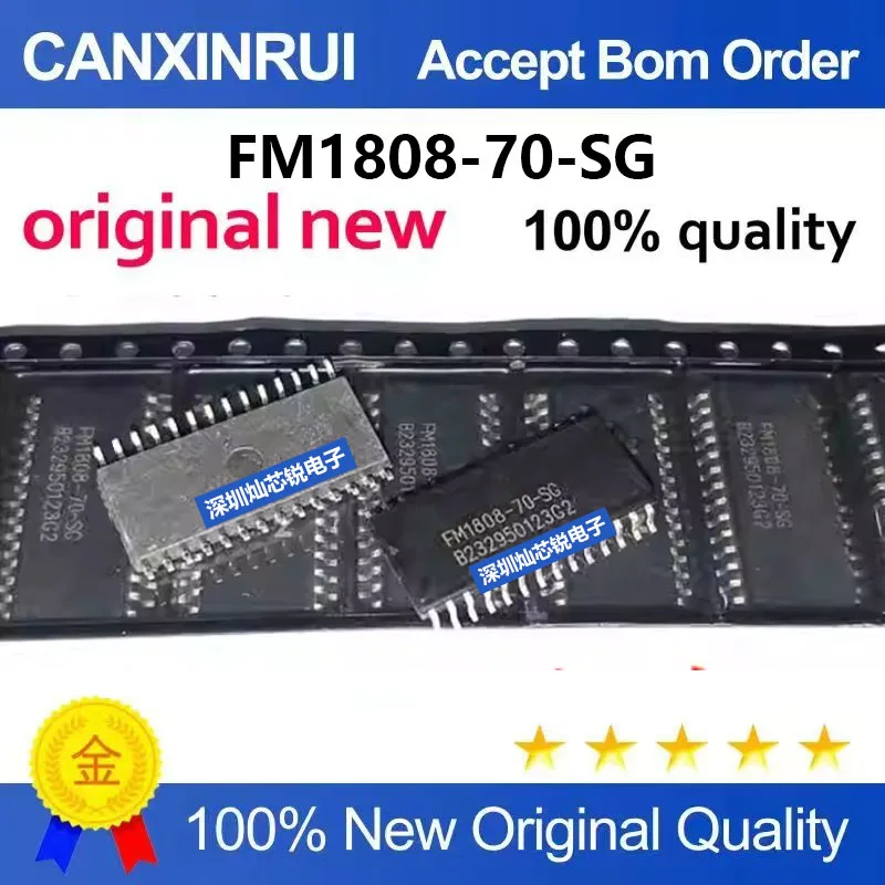 (5-100pieces)Brand new original FM1808-70-SG FM1808 SMD SOP28 memory integrated chip