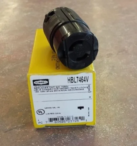 HUBBELL plug HBL4579C HBL5362GY HBL7467 BB201