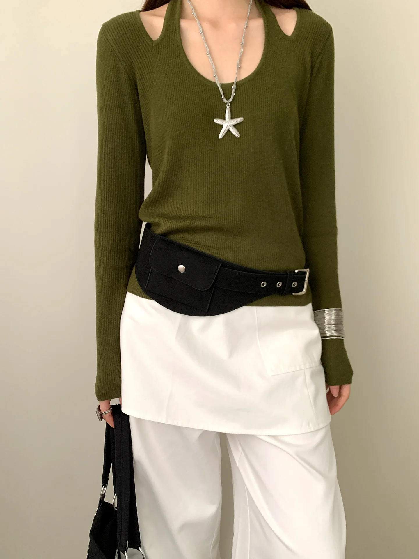 เข็มขัดหนังกลับวินเทจระดับไฮเอ - Women'S Jeans Accessories บทวิจารณ์และราคา