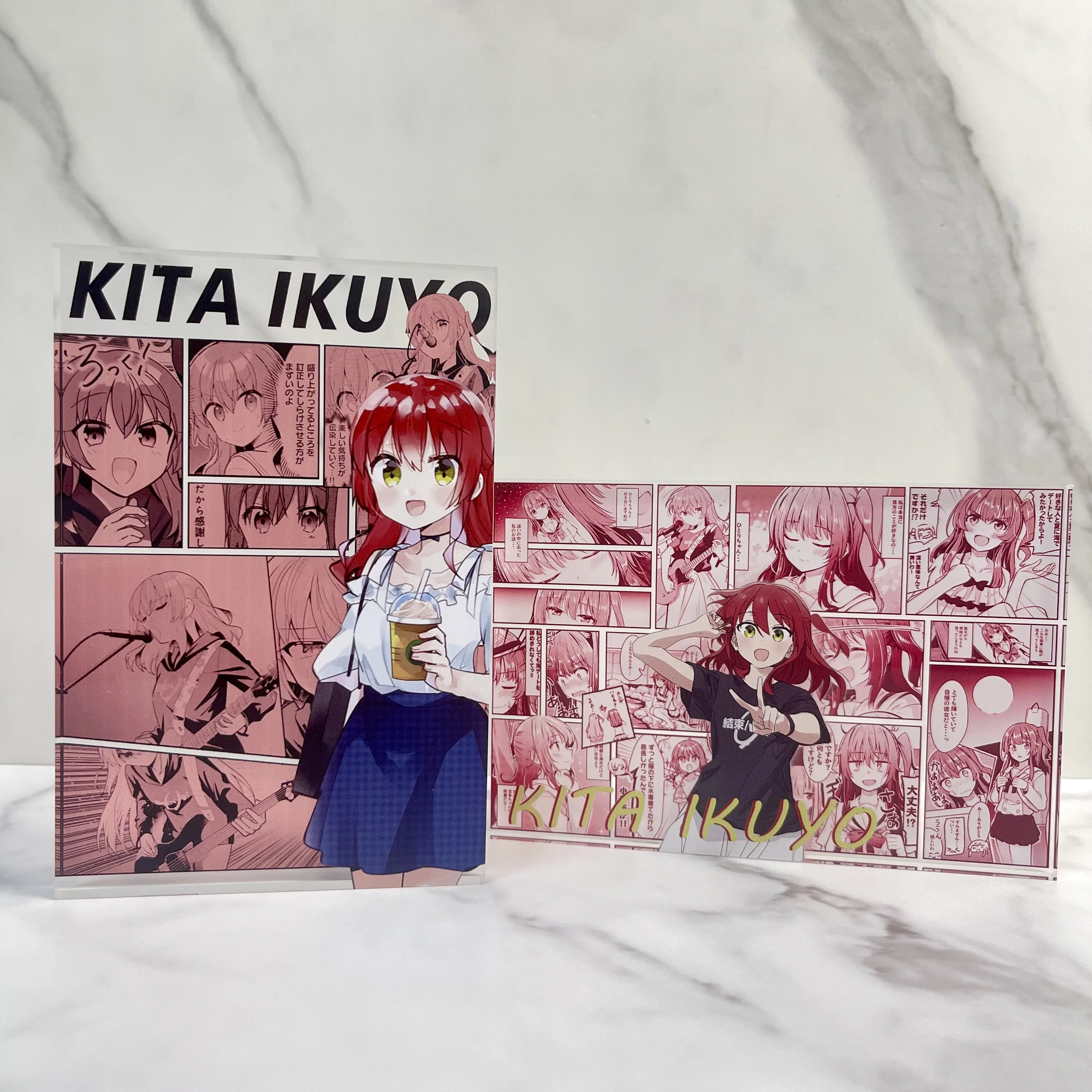 BOCCHI DE ROCK Randapparatuur Hoge Transparantie Acryl Display Board Comic Scène Restauratie Gotoh Yamada Souvenirs Gift