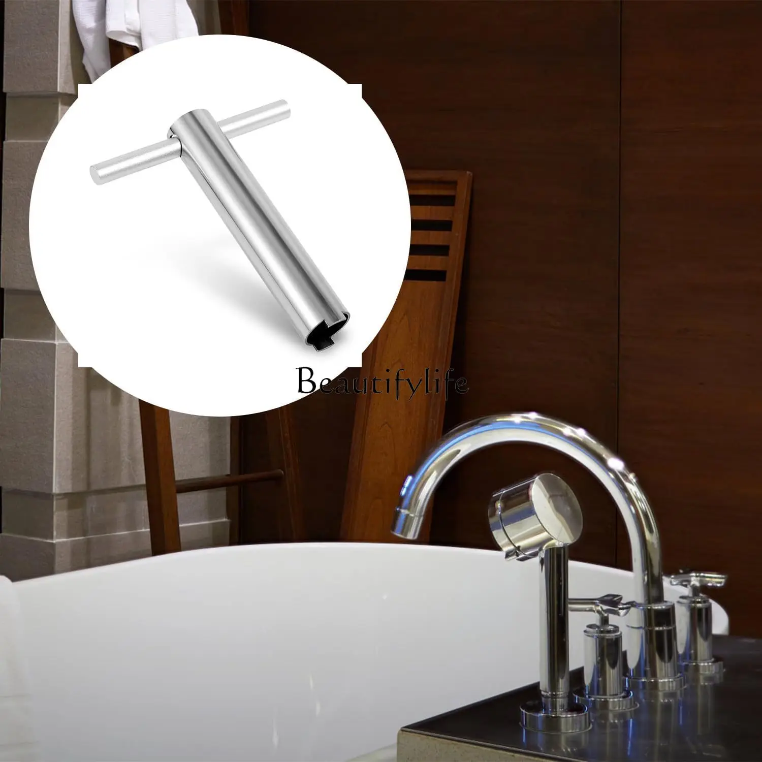 

yj22 Suitable for 1224 1234 1248 Faucet Bath Replacement Tool with Handle Spool Holder Removal Tool