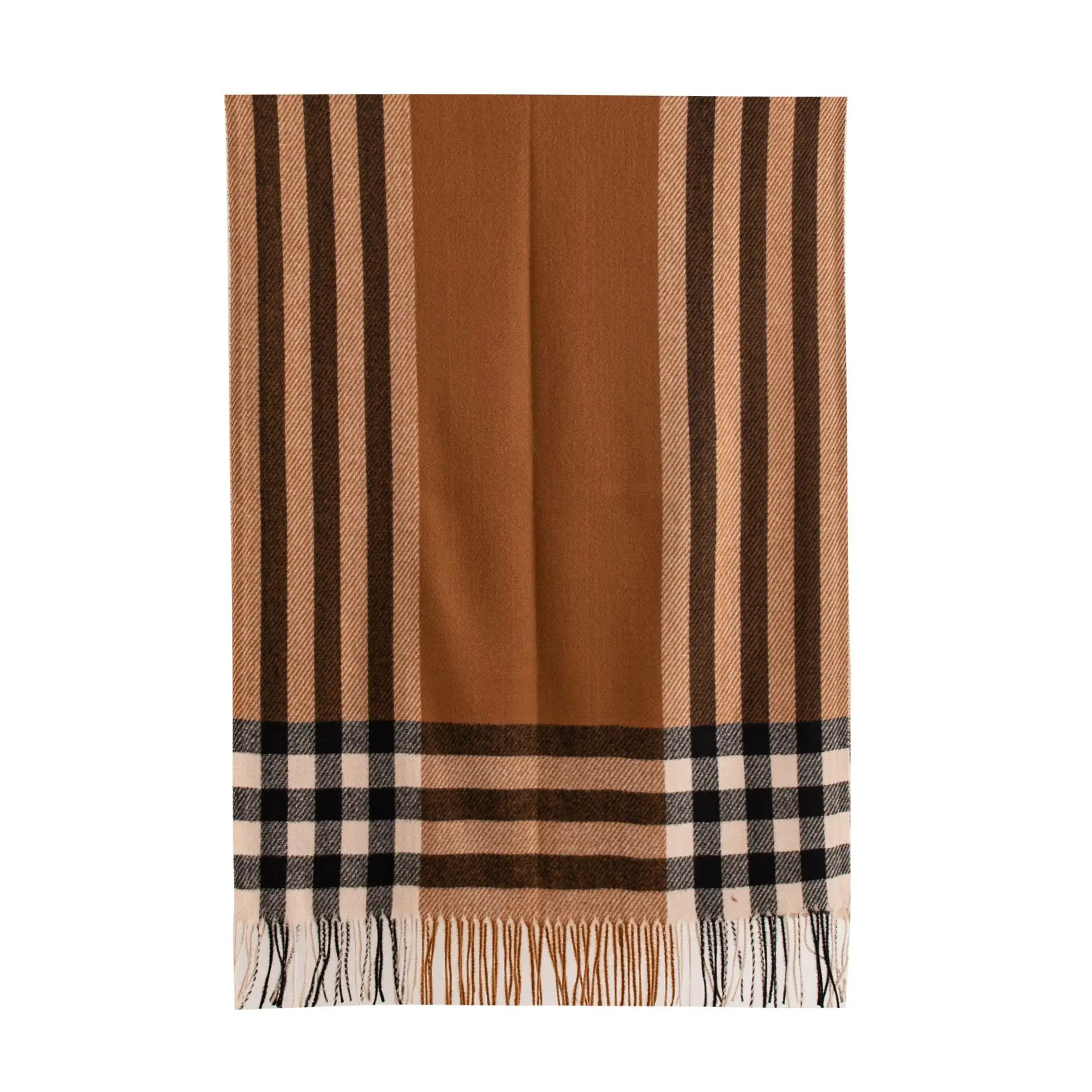 

New Plaid Fringe Scarf Shawl Women Men, Korean Style Warm Thick Hijab Hair Wrap, Fashionable Unisex Winter Autumn Accessories