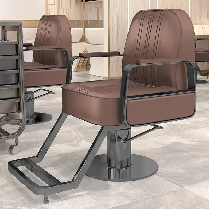 Popular Barber Chairs Product-adjustable Barber Chairs Reversible Durable Commercial Furniture Fotelki Fryzjerskie ZY40LFY