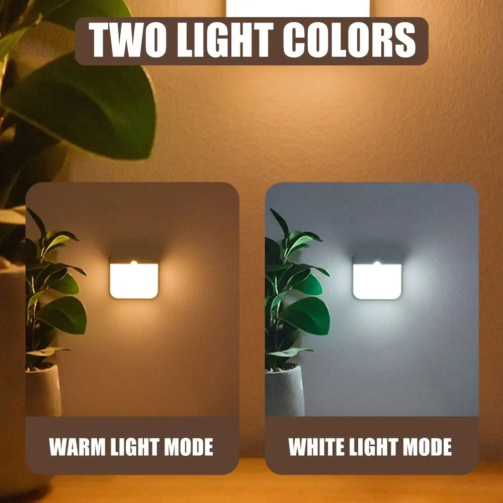 Automatic Sensor Motion Sensor Led Light Square Lamp Automatic Lighting USB Charging Lamp LED Lamp Night Lights