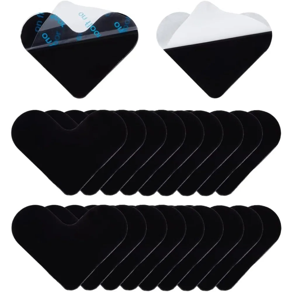 

20 Pcs Rug Gripper Adhesive Non-Slip Carpet Fixing Floor Stickers for Hardwood Floors and TilesCarpet Tape Corner Side Gripper