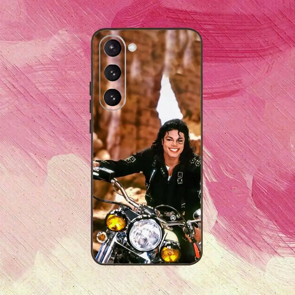 M-Michael J-Jacksons Phone Case For Samsung Galaxy A73,A72,A71,A70,A53,A52,A51,Others Soft Black Cover