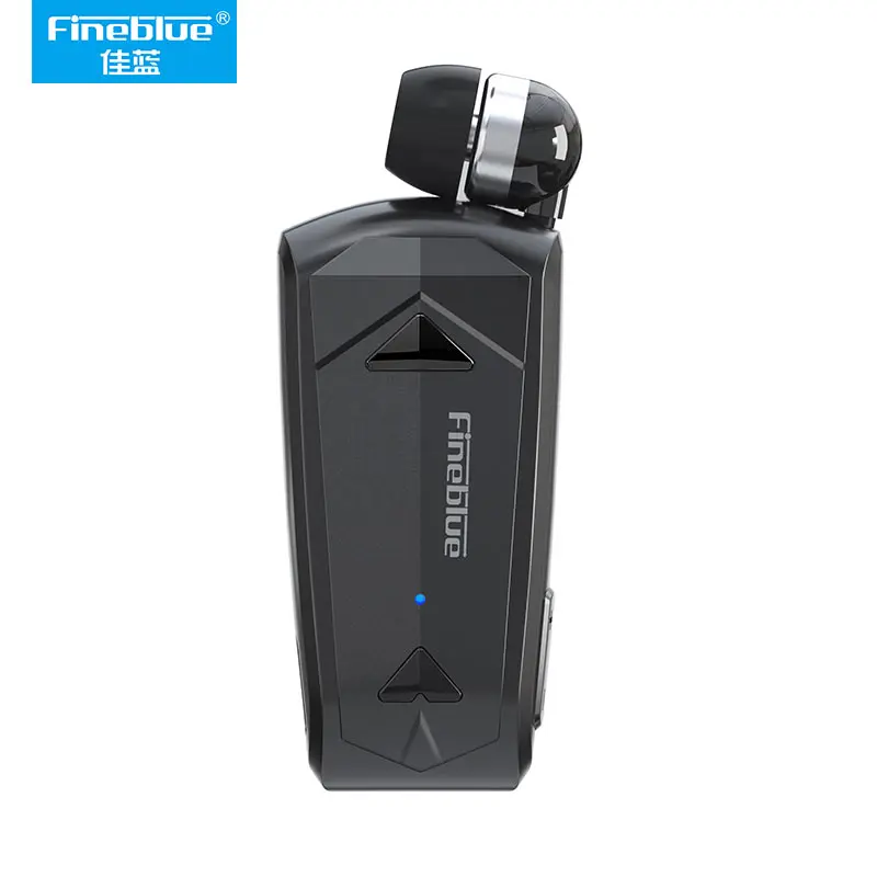 Fineblue F520 Mini Wireless Earphone Bluetooth 5.3 Retractable Headset in Lotus One Ear Calls Remind Vibration Sport Headphone
