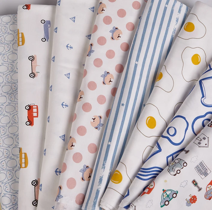 50x180cm Stretchy Cotton Jersey Fabric For baby cloth And Dress Casual Wear Cloth Sewing Material