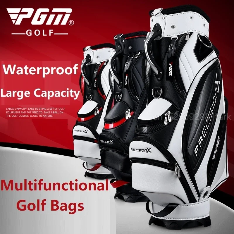 Pgm Golf Sport Package Standard Bag Waterproof Professional Staff Bag Cover Hold A Full Set Clubs Big Capacity Sport Bags