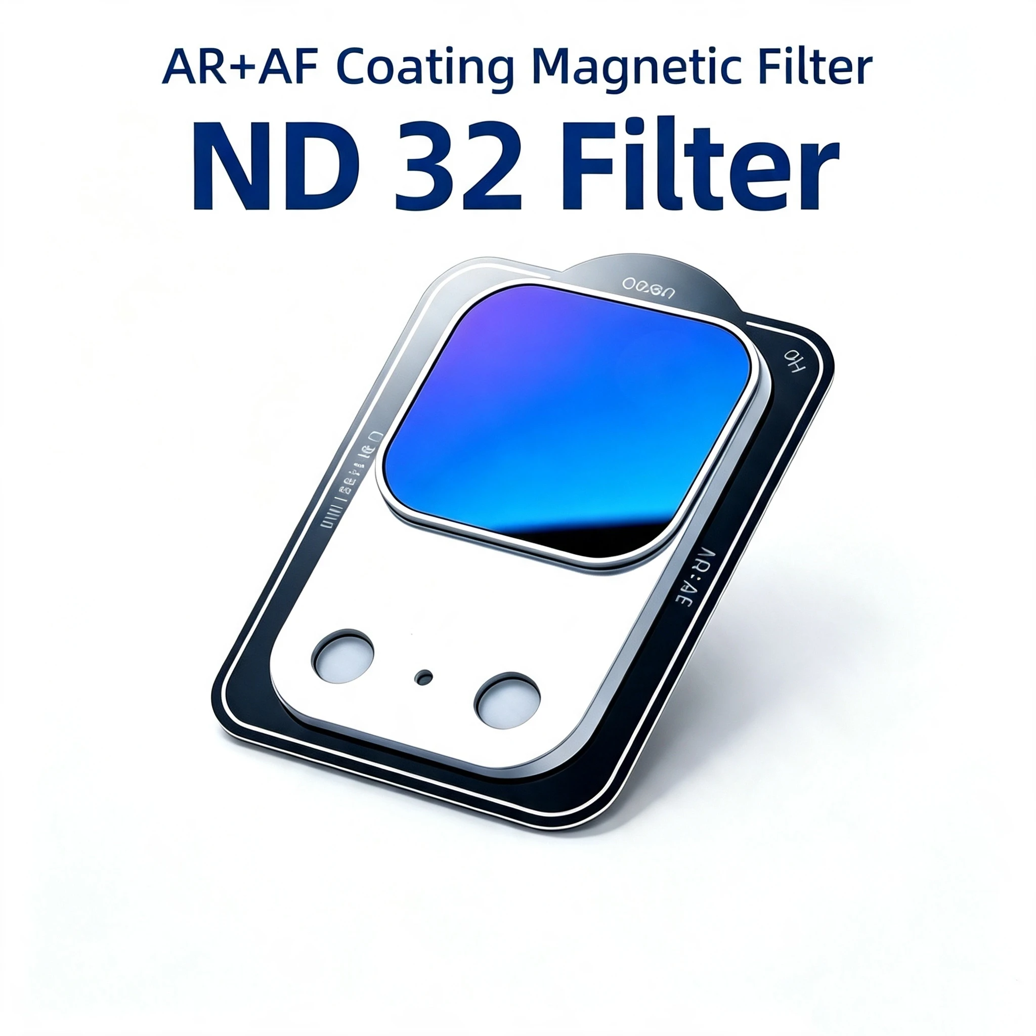 AR+AF Process ND 32 Filter Magnetic Armor HD Lens for iPhone 17 18 Pro Max 18 17Pro Ultra-Thin Camera Lens Protector Metal Frame