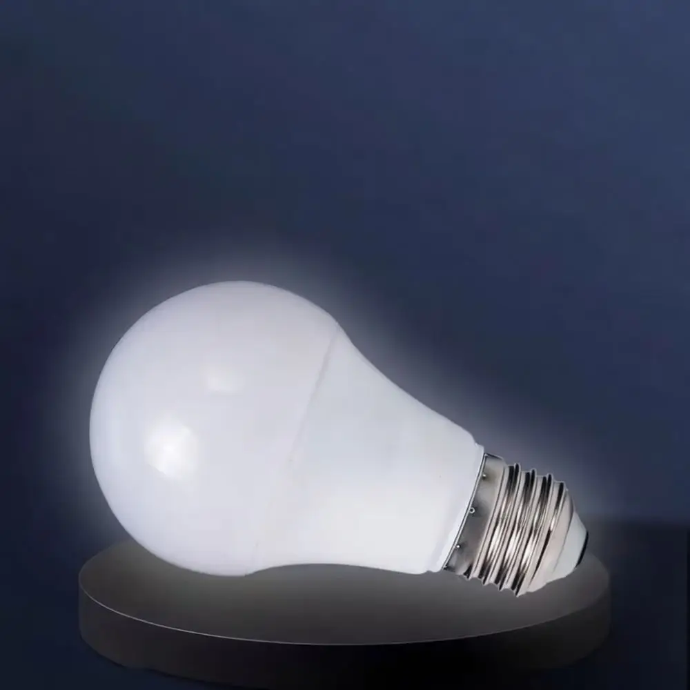 Home LED Bulb A60 E27 B22 3W To 24W Lamp Energy Saving Plastic Aluminum Cooling Structure High Lumen Indoor Illumination