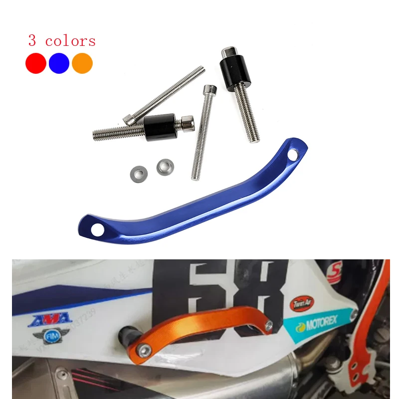 Motorcycle CNC Handrail Lever Rear Grab Handle For KTM EXC XCW EXCF SXF XCF XCFW SMR 125 150 200 250 300 350 450 500 2011-2016