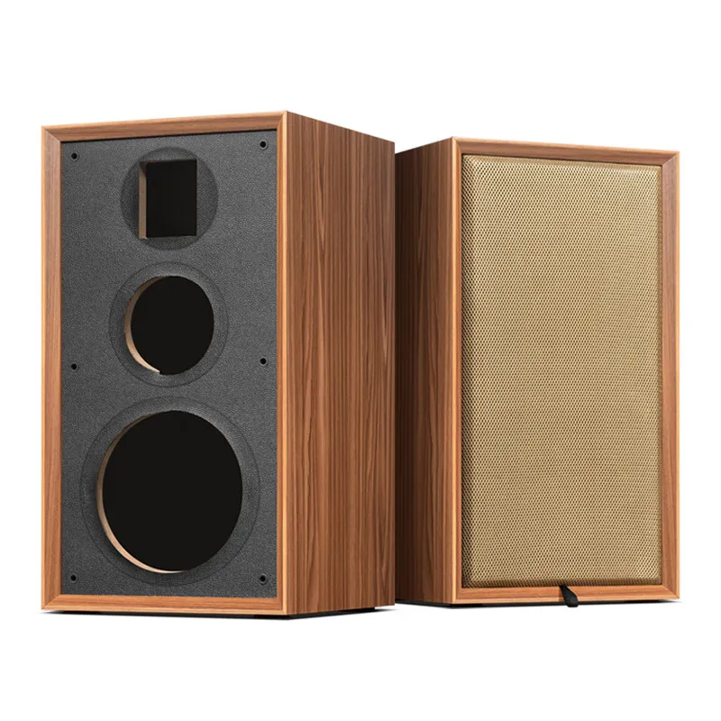 Suitable for 8-inch Three-way Frequency Passive Bookshelf Speaker Empty Box Body Speaker DIY Empty Box Shell