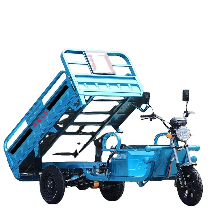 Neues Modell Elektrisches Pedicab für ältere Menschen Fat Tire 3-Rad-Dreirad für Beifahrer- und Frachttransport