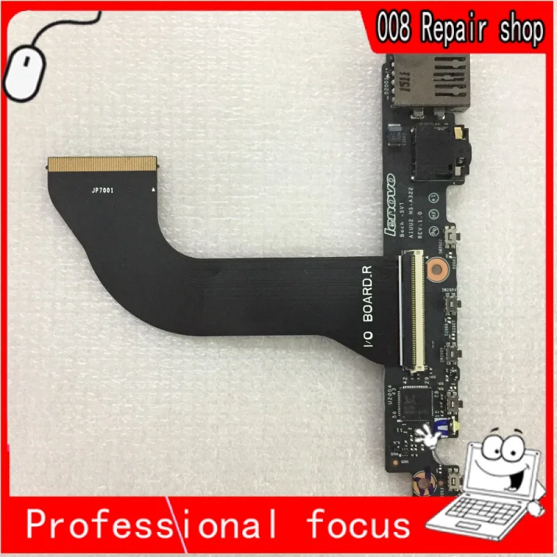 New Original For Lenovo Yoga 3 Pro 1370 Laptop AIUU2 NS-A322 USB Board Audio Board 5C50G97364 Free. And Fast Shipping