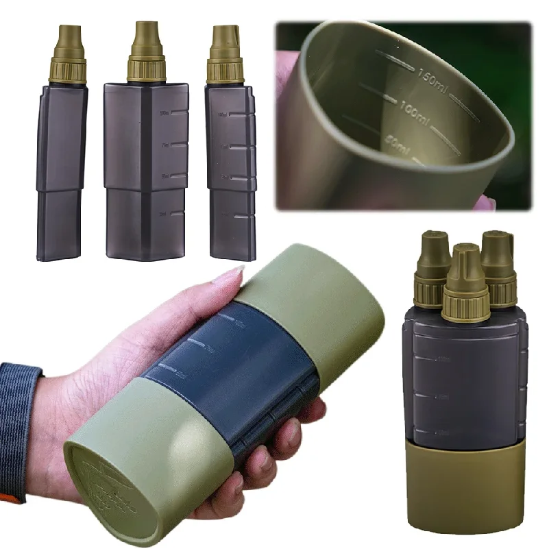 Outdoor Camping Kitchen Set - Dispensador de temperos 3 em 1