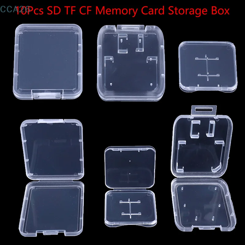 5/10pcs  Clear Plastic Game Cartridge Card Box Case Cover Games Boy Advance Protective Holder Storage