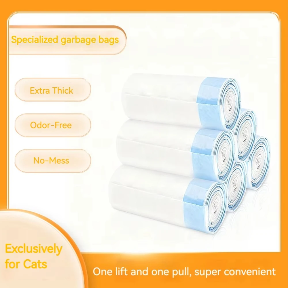 Self-cleaning/automatic replacement cat litter box bag - thickened leak-proof environmentally friendly and durable plastic