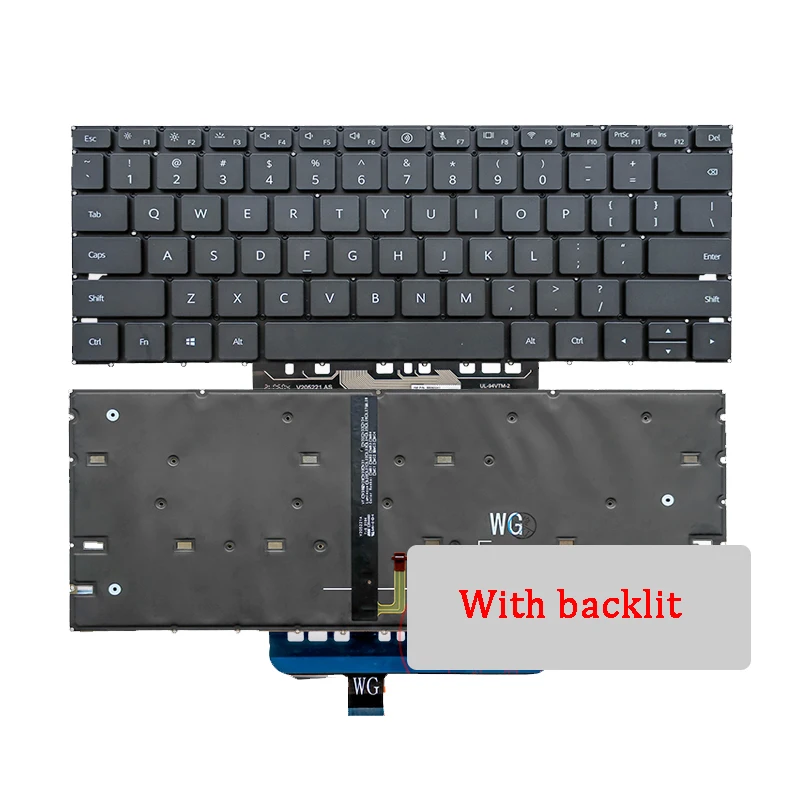 New Laptop Rreplacement Keyboard Compatible for Huawei MateBook13S/14S 2021 EMD-W56 HKD-W56/HKD-W76 HKF-16