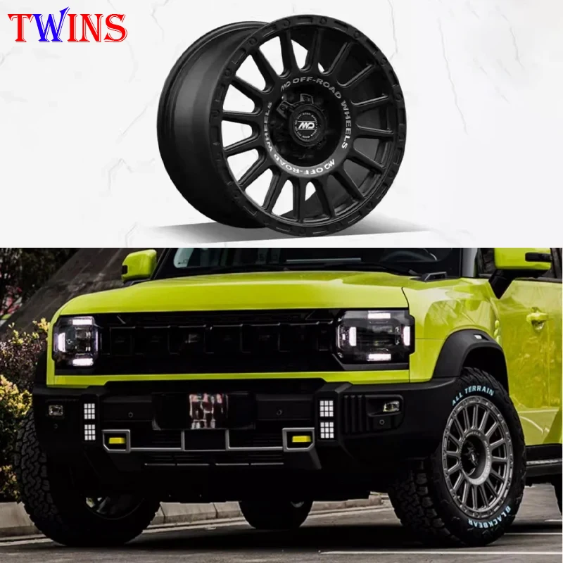 Car MD Off-road Forged Wheels Modify Aluminum Alloy Forged Wheels Car Exterior Accessories Fit for JETOUR Traveler T2 2023-2024