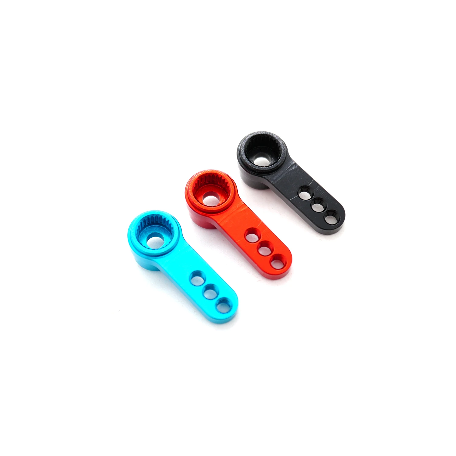 YSIDO serrage en métal 25T Servo klaxon cannelé bras Servo pour ProTek Savox Futaba 1/10 Arrma Buggy Monster RC voiture Robot accessoires