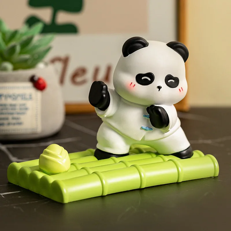 China-Chic Panda Resin Cartoon Desktop Support Frame Cute Pet Decoration Gift