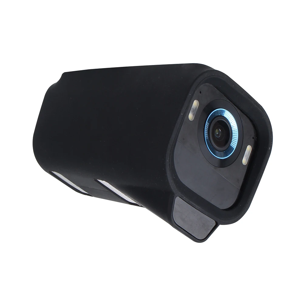 Silicone Protective Shell Case For EufyCam S3 Pro Black Weather-Resistant Anti-scratch Security Camera Skin Cover Accessories