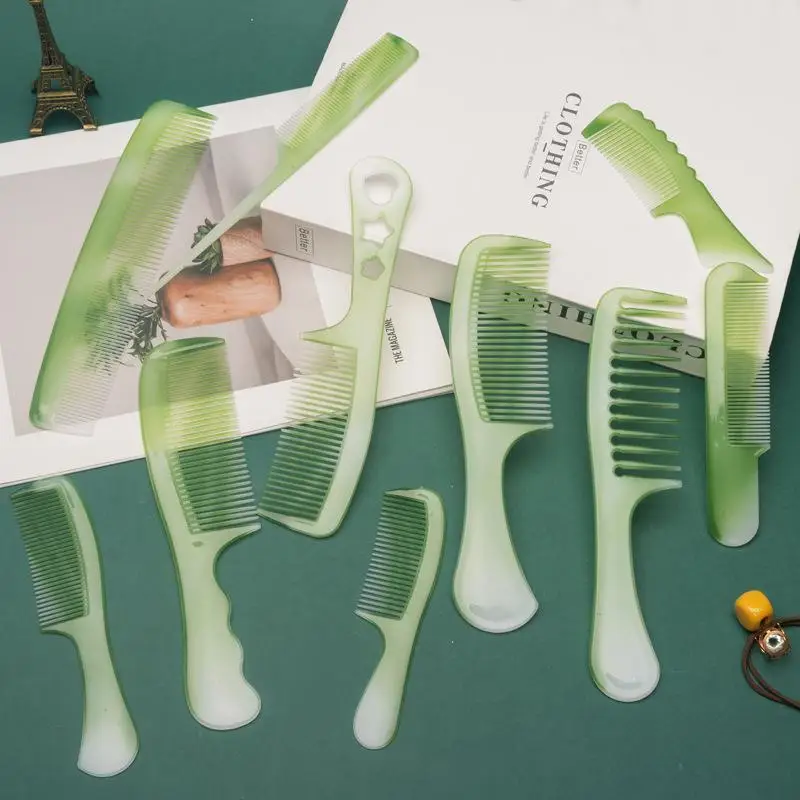 10PCS Plastic Hair Combs Set Anti-static Massage Hair Brush Hairdressing Colorful Hairdress Salon Styling Traveling Accessories - zdjęcie 1