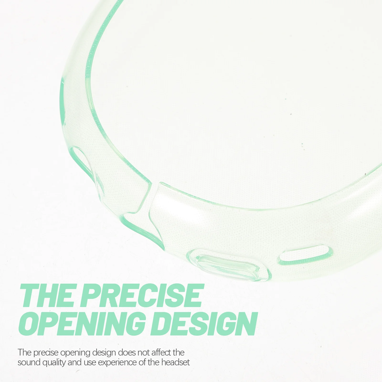 

1Pair Tpu Earphone Protective Cover Wireless Headphone Shell Sweat Proof Ear Pad Cover Compatible with AirPods Max Headset