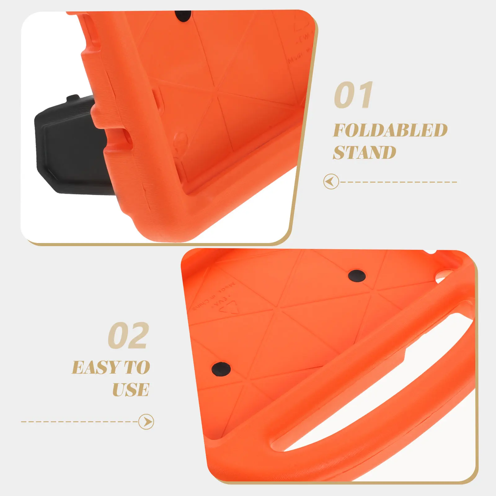 

Shockproof Eva Foam Case 7 Inch 7 Tablet 2017 90 Degree Rotatable Stand Large Handle for