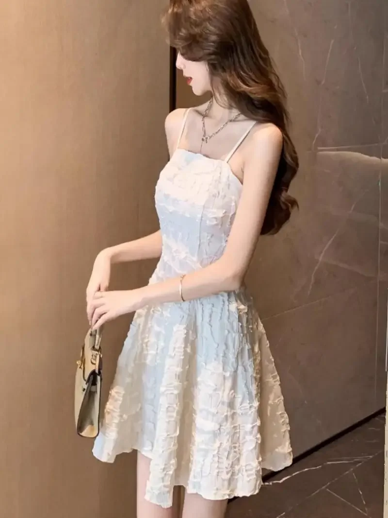 فساتين للنساء فستان سهرة قصير للنساء فستان حفلة زلة صغير لأعياد الميلاد والحفلات الراقصة فستان صيفي مثير مثير لصيف 2025 كوري ساخن