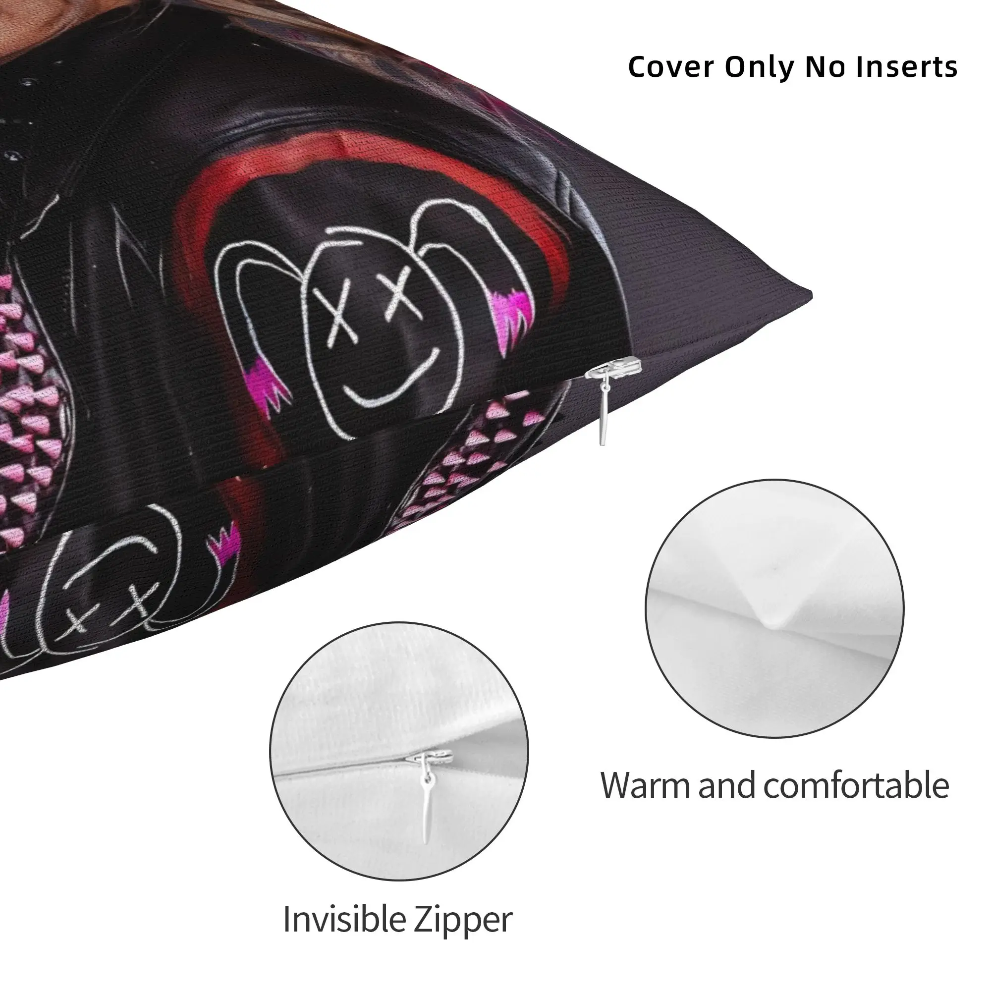 Alexa Wrestler Blisses Pillowcase Soft Polyester Cushion Cover Gift Wrestling Cool Pillow Case Cover Sofa Zippered