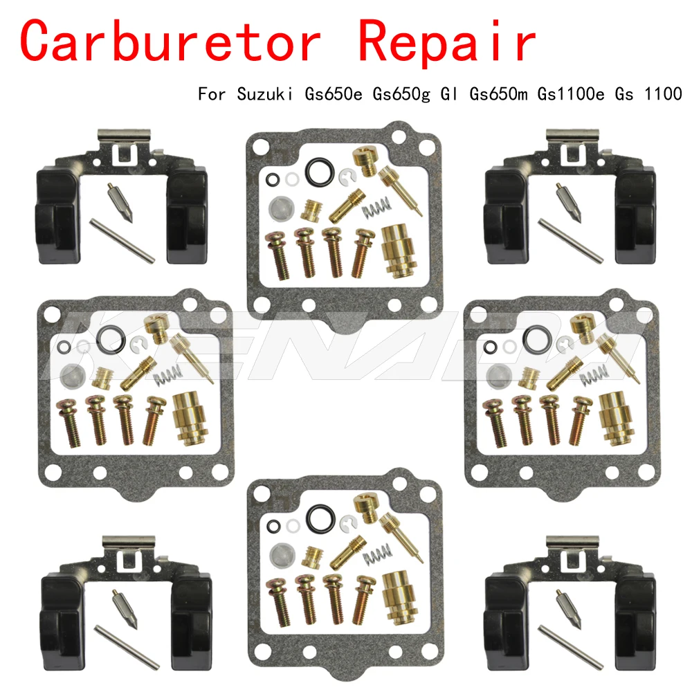 Carburetor Repair Kit with Float Fit For Suzuki GS650E GS650G GL GS650M GS1100E GS 1100