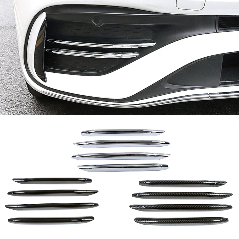 

For Mercedes Benz C Class W206 C200 C260 C300 2022 2023 Car Part Refit Front Bumper Foglight Fender Grille Trim Sequin Sticker