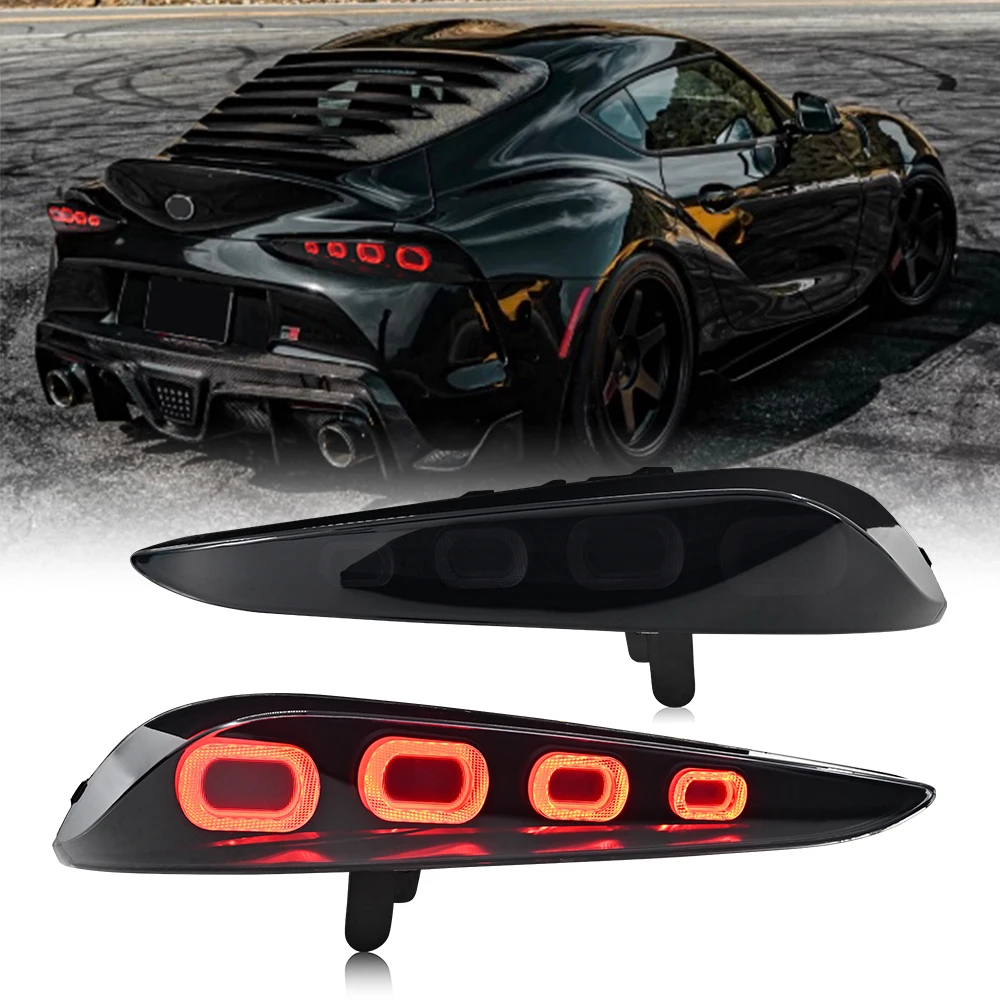 

LED Tail lights For Toyota GR Supra A90/A91 2020-2024 Taillight Car Accessories Start-up Animation Sequential Breathing