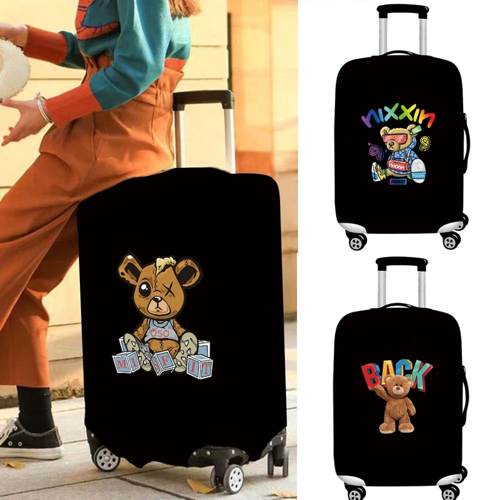 

Travel Suitcase Cover Elastic Dust Cover Travel Luggage Dust Cover Bear Series 18-32 Sizes Wear Resistant Multiple Style Options