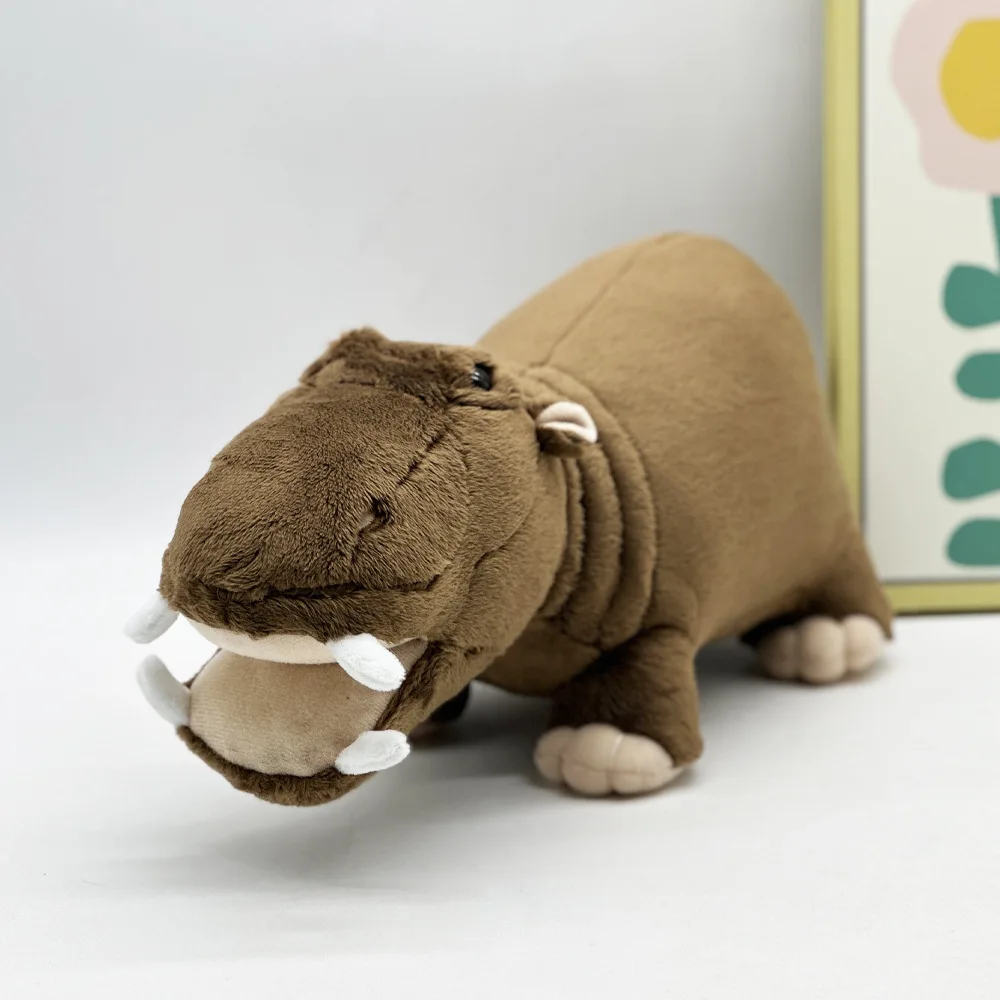 Novo bebê bonito hippos moo deng brinquedo de pelúcia hipopótamo plushie kawaii influenciador animal macio recheado travesseiro boneca para crianças presente