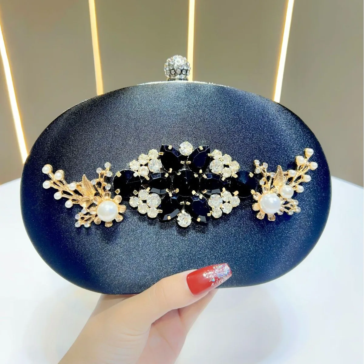 

Elegant Floral Evening Clutch Women’s Vintage Wedding Party Bag Chinese Style Shoulder Purse Fashion Ladies Dinner Handbag Tote