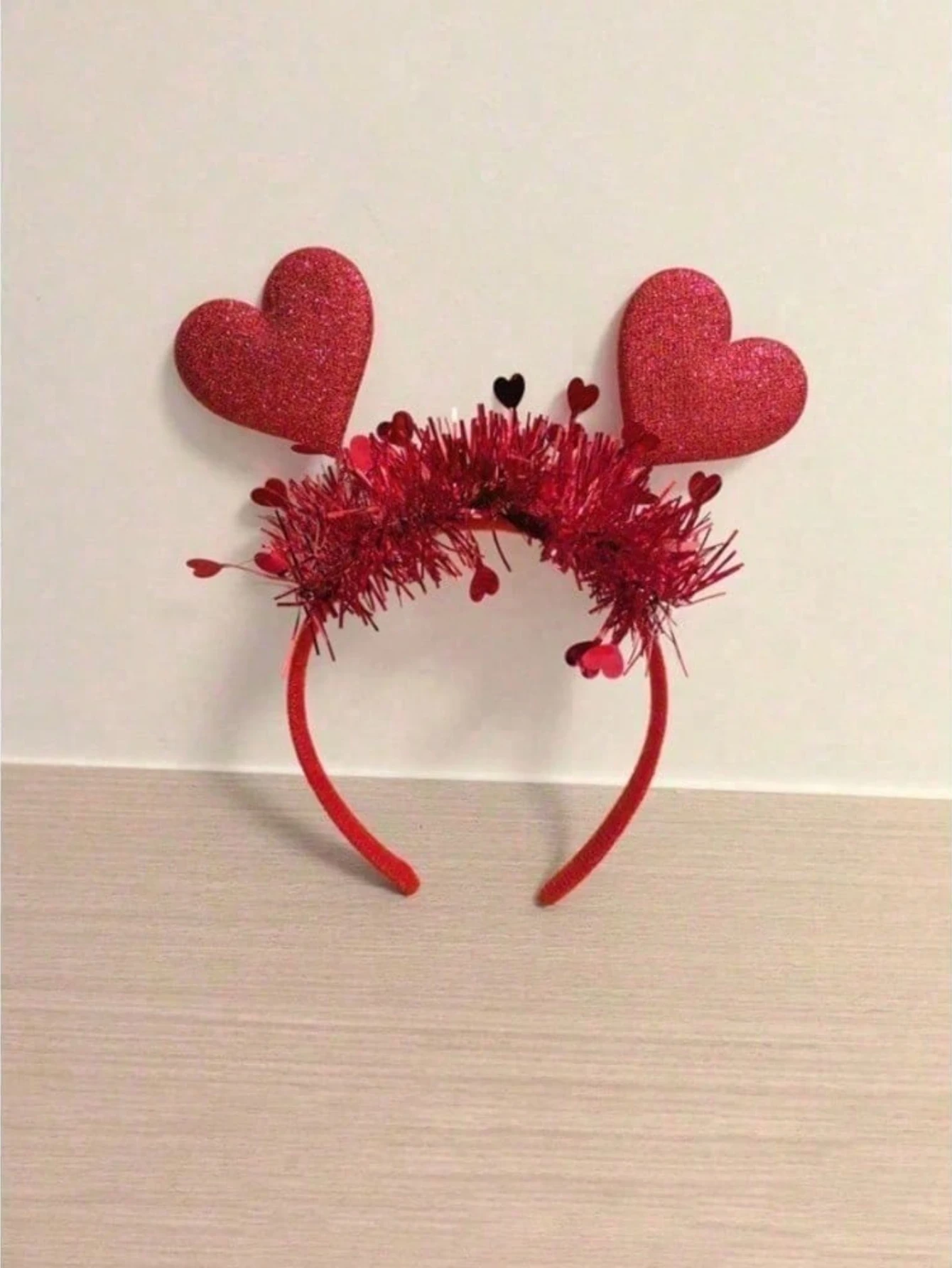 

1pc High Quality Headband, Heart-Shaped Headpiece, Wedding Atmosphere Decoration, Holiday Party Accessories