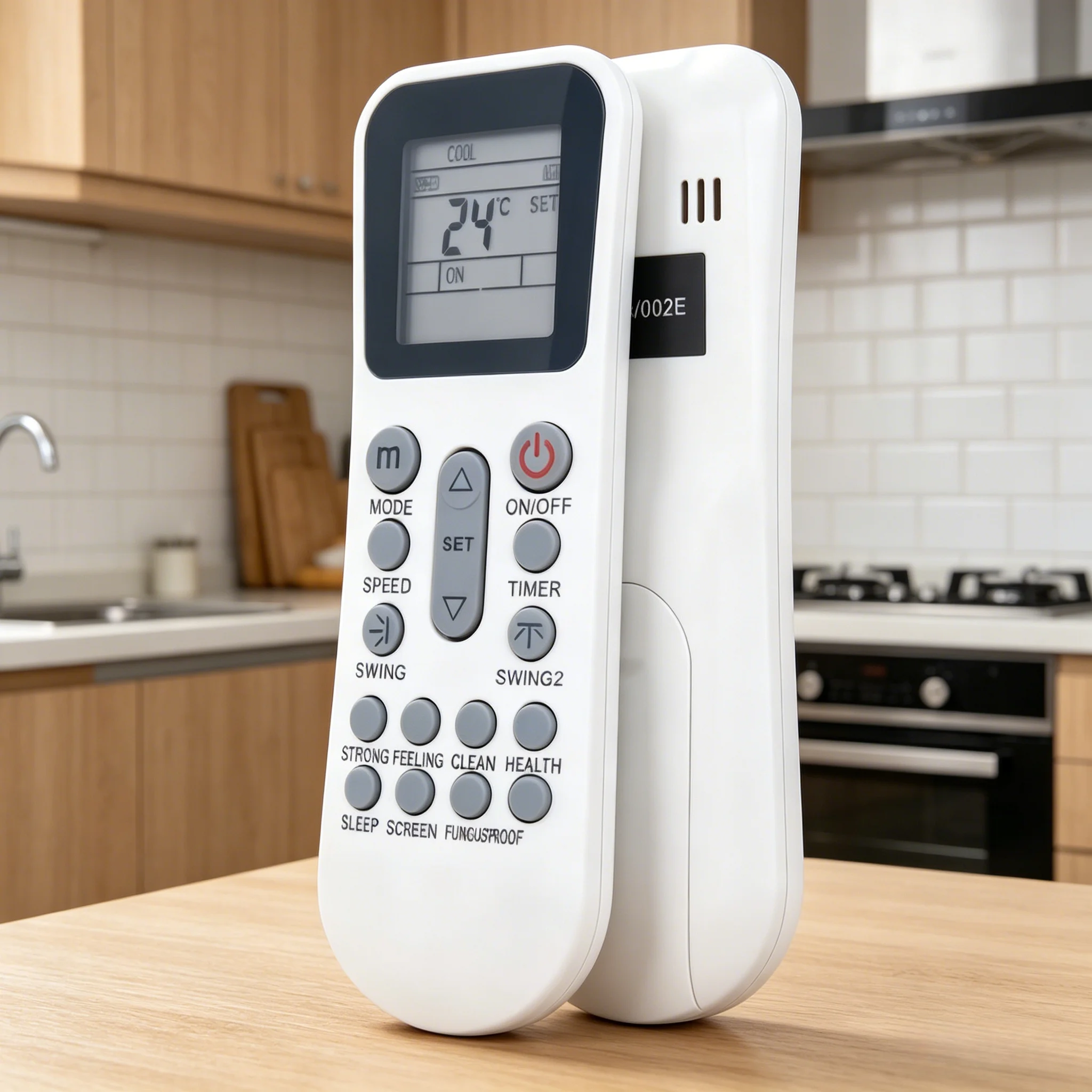 AC Infrared Remote Controller, YKR-K/002E Direct Replacement, Compatible with YKR-K/204E YKR-K/001E Series Air Conditioner