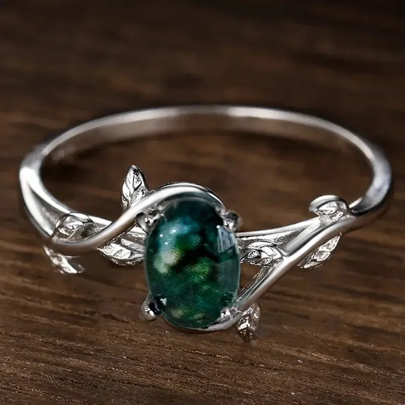 2026 European and American Tree Branches, Simple and Exquisite Ring Stickers, Forest Style Countryside Style Ladies' Jewelry
