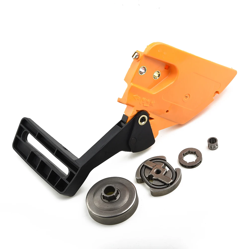 Clutch Cover Brake Handle Drum Kit Compatible with For For Partner 350 351 and For McCulloch 335 440 Chainsaw Accessories