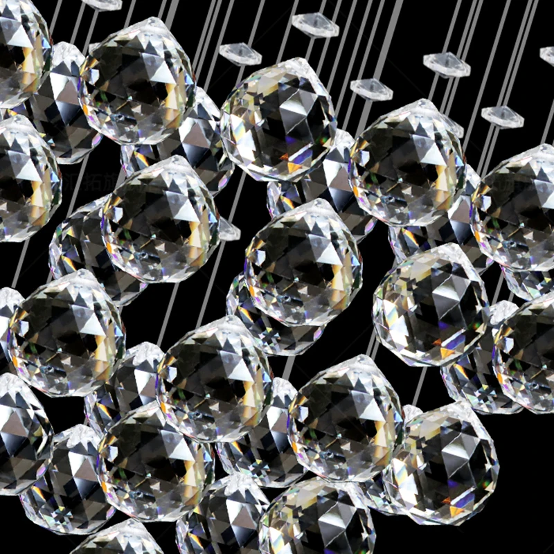 الثريات البلورية/ النجف الكريستالي الحديثة إضاءة داخلية مصباح السقف أضواء معلقة ثريات LED للإضاءة الداخلية لغرفة المعيشة #6