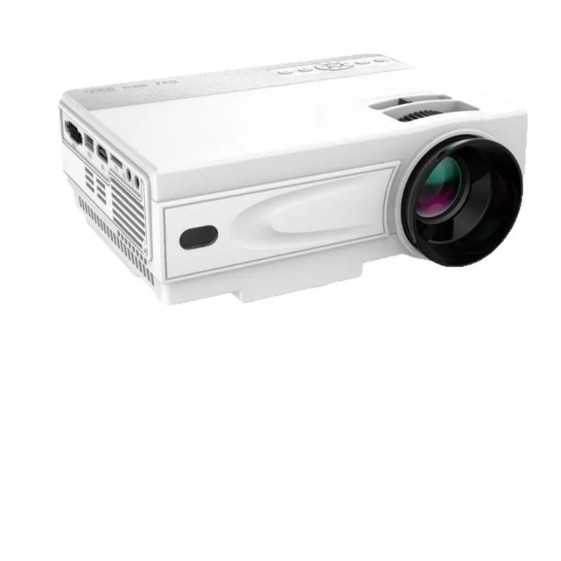 Portable Smart Projector Electric Focus WiFi Android 4K Supported Pan Tilt Home Theater Cinema Mini Beamer for Family Movie