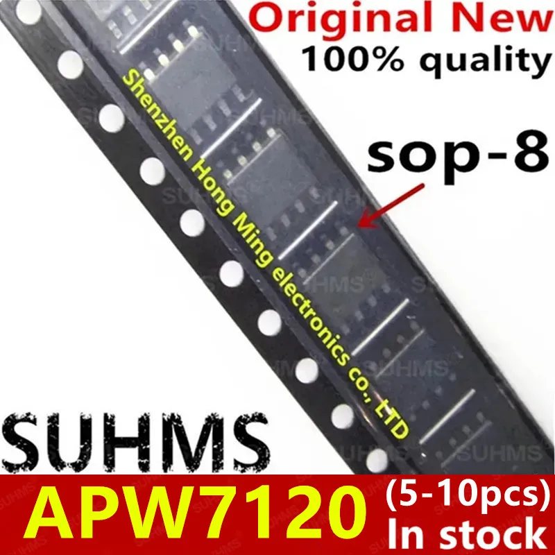 (5-10 piezas) 100% nuevo chipset APW7120 APW7120KE-TRG sop-8