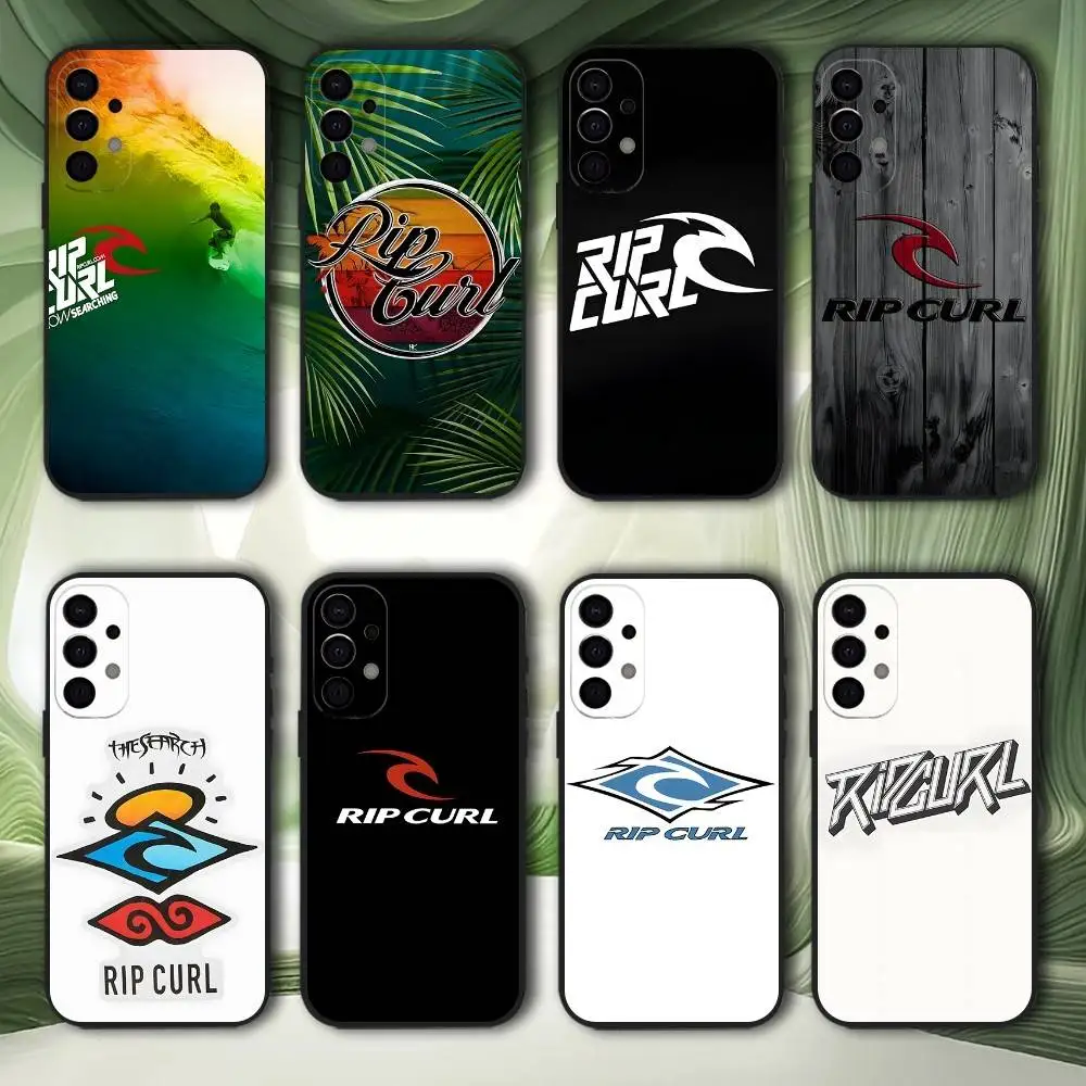 

Blue Water Surf Beach Rips Curls Phone Case For Samsung S25,S24,S21,S22,S23,S30,Ultra,S20,Plus,Fe,Lite,5G Black Cover