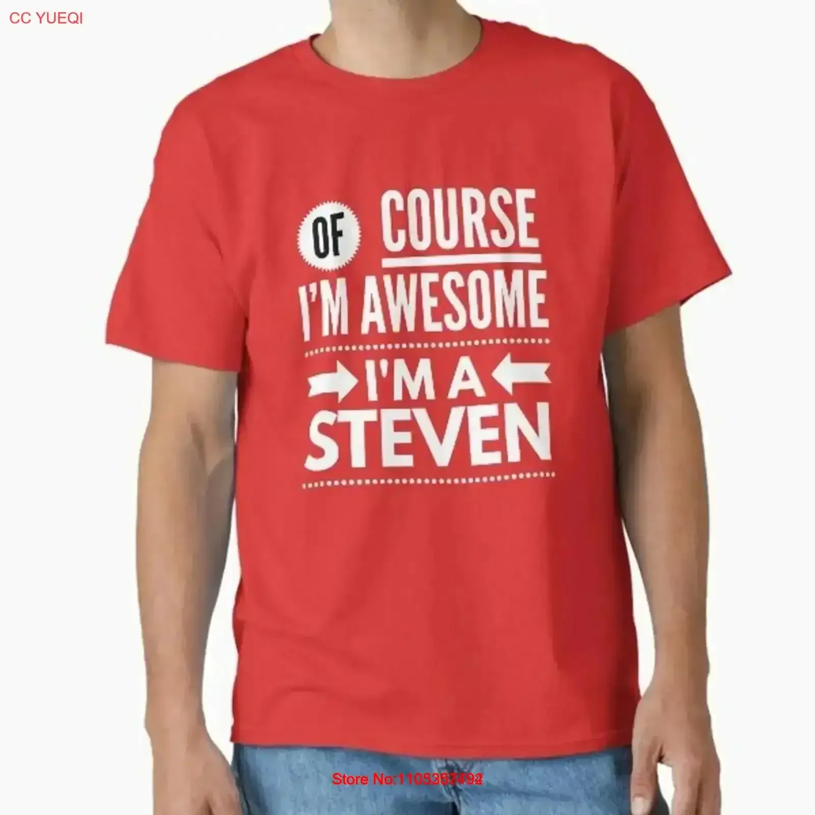Of course I m awesome a Steven Classic T Shirt Made in US AUS Size S 2XL vintage Washed Stylish Stretched Comfortable vintage