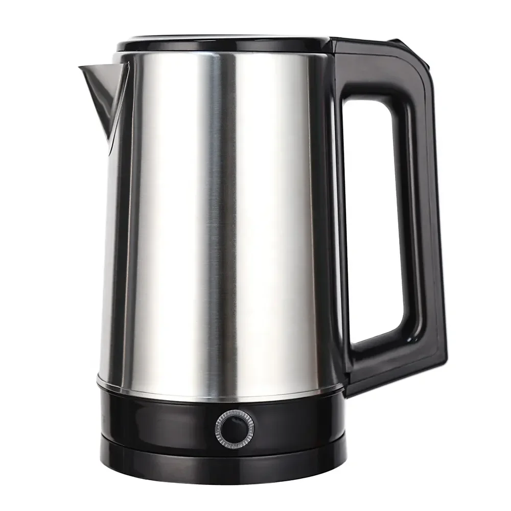 

Global Hot Sale 1.8L Electric Kettle Single Layer Electric Tea Kettle 1500W Hot Water Kettle Electric of 304 Stainless Steel