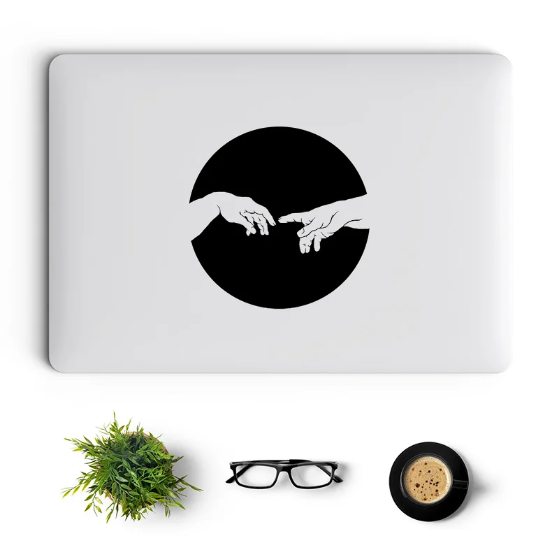 Michelangelo Creation of Adam Vinyl Laptop Decal for MacBook Sticker Air 13