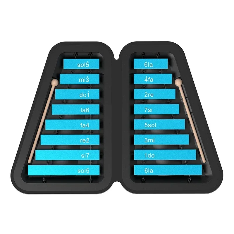 16 ملاحظة إكسيليفون 16 مفاتيح لوحة ألومنيوم إكسيليفون غلوكنسبي آلة موسيقية تعليمية مبكرة هدية للأطفال الأطفال #4